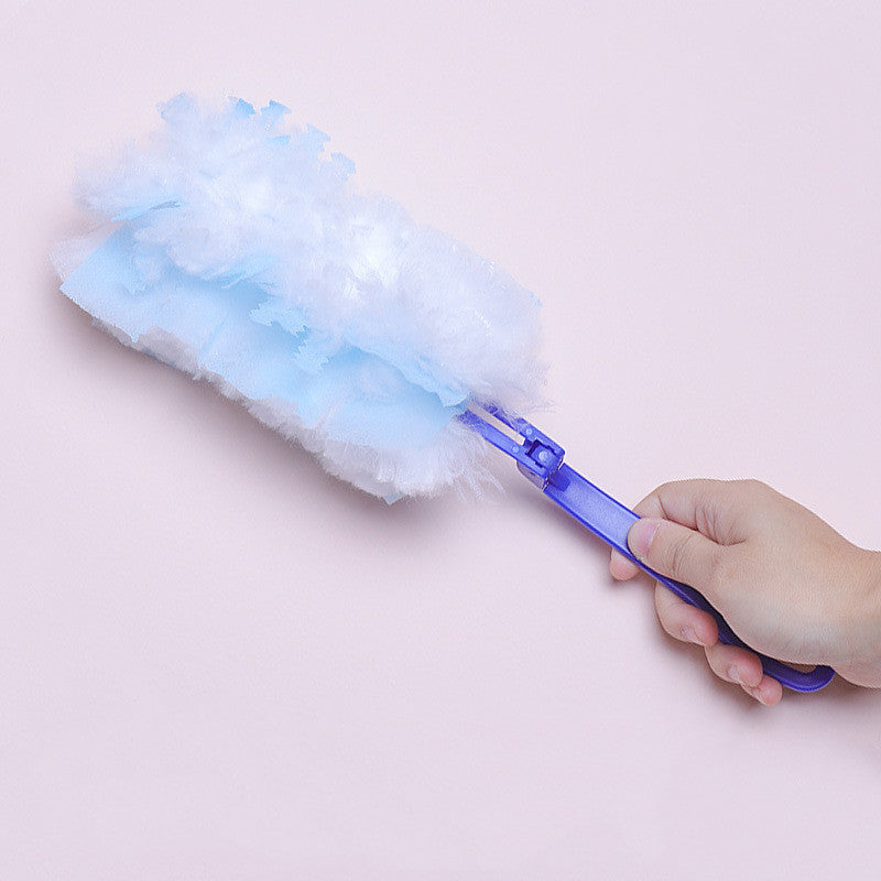 Disposable Electrostatic Dusting Duster Fiber Brush Head Cleaning Dusting Duster