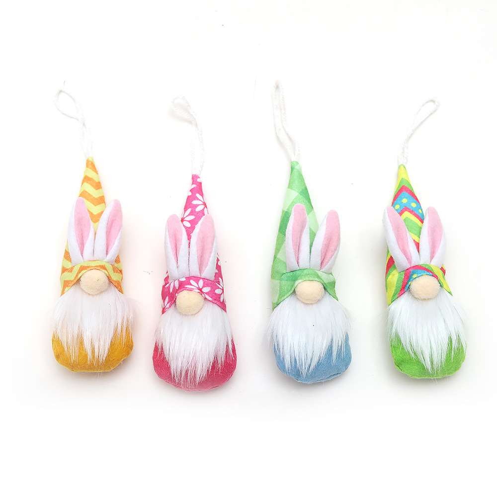 Easter Gifts Home Decorative Dolls Beard Ears