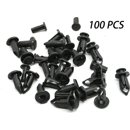 Universal 8mm automotive push plastic rivets