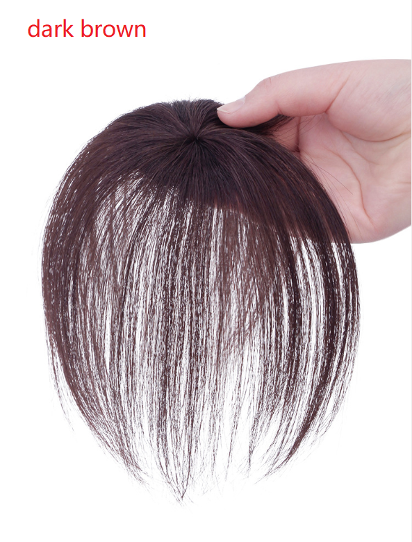 High Temperature Silk Chemical Fiber Wig Top Heart Bangs