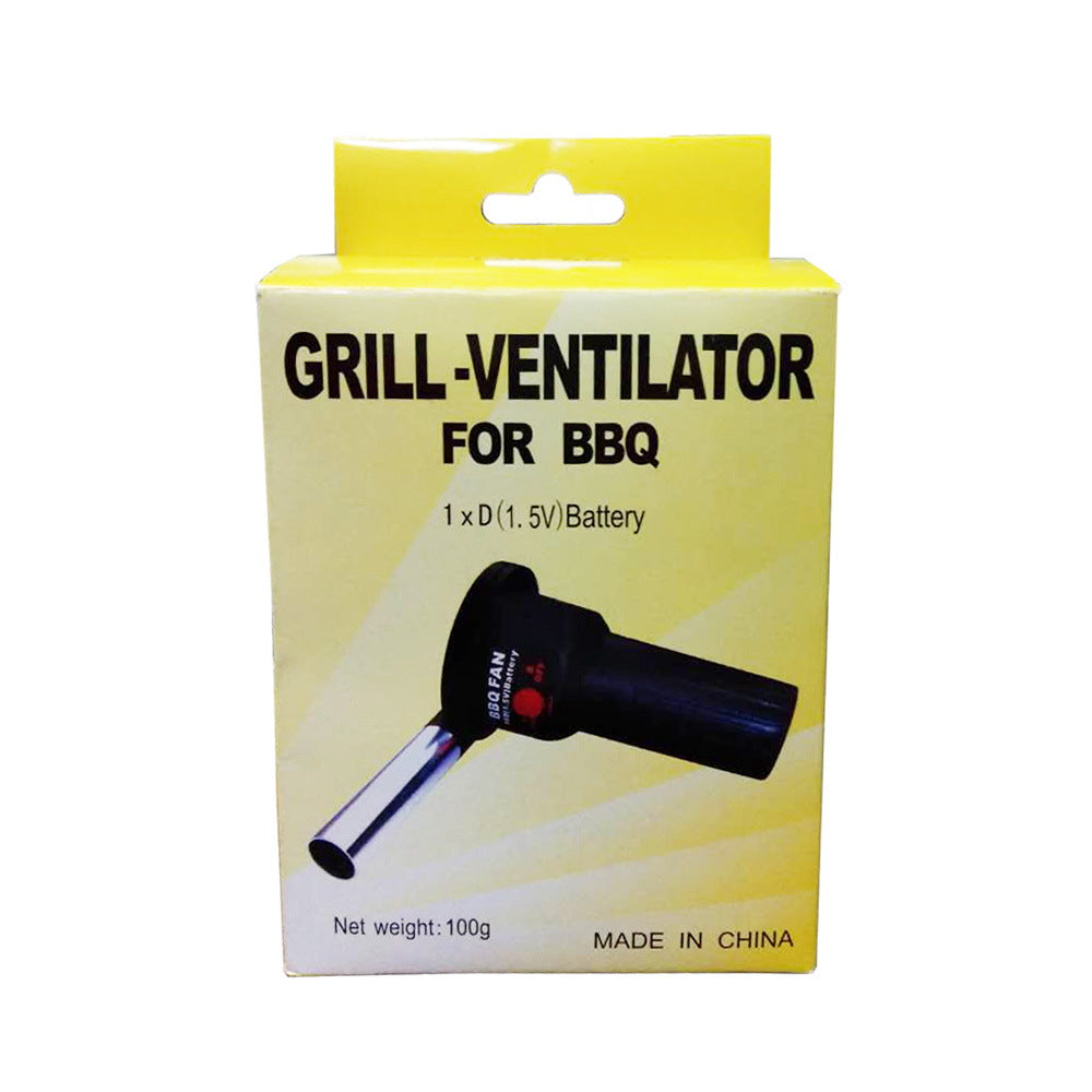 BBQ Fan Air Blowers Handheld Electric Bentilator Bellows For Barbecue Outdoor Camping Picnic