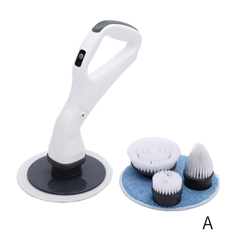 Cordless electric cleaning brush