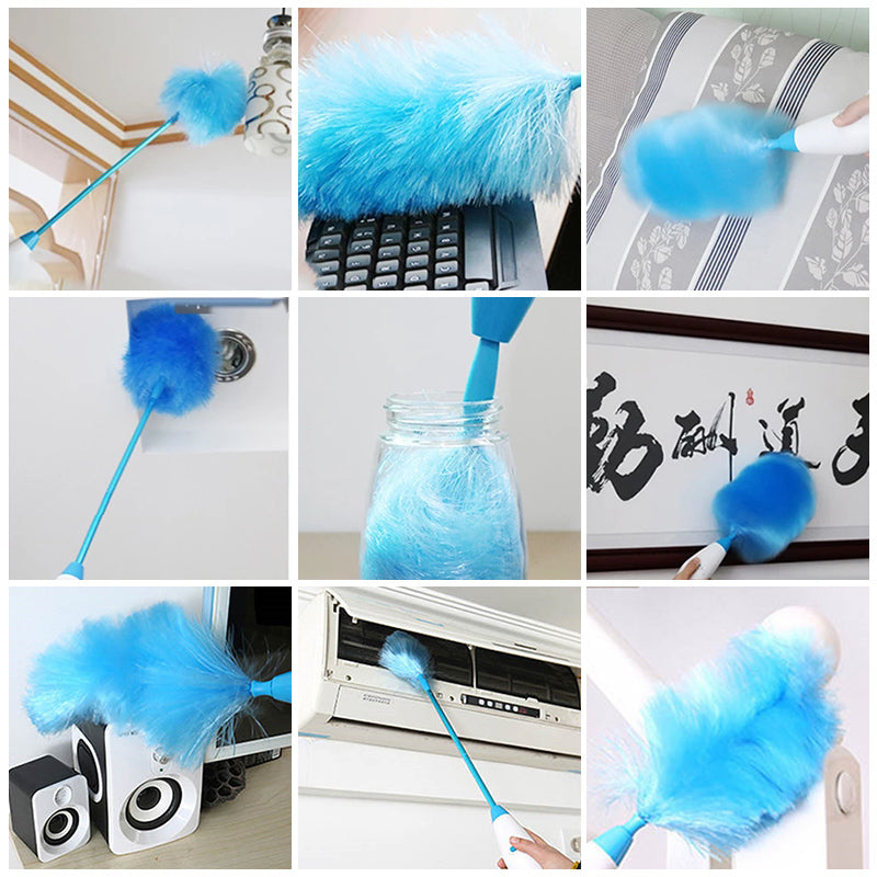 Feather Duster Electrostatic Cleaning Brush