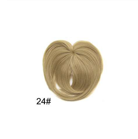 High Temperature Silk Chemical Fiber Wig Top Heart Bangs