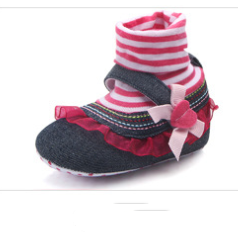 AutumnWinter Sock Head Baby Shoes