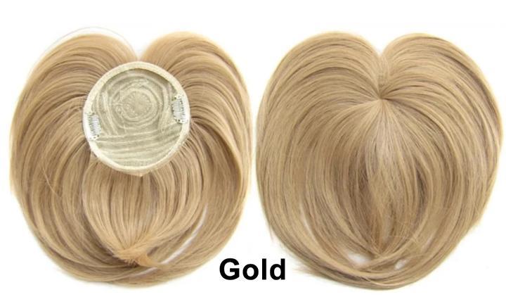 High Temperature Silk Chemical Fiber Wig Top Heart Bangs