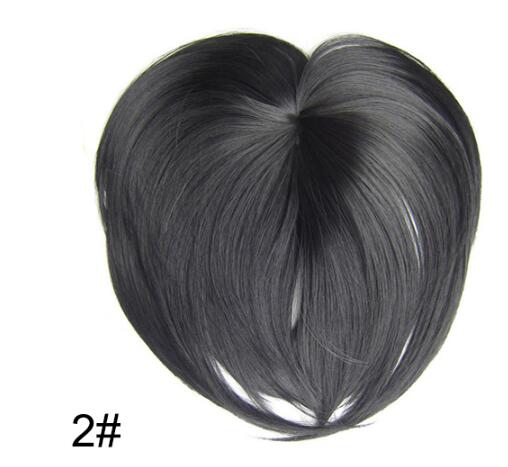 High Temperature Silk Chemical Fiber Wig Top Heart Bangs