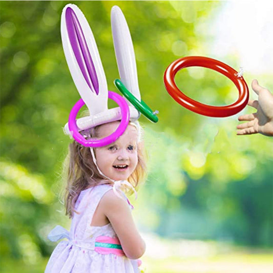 Easter Fashion Inflatable Bunny Ear Throws