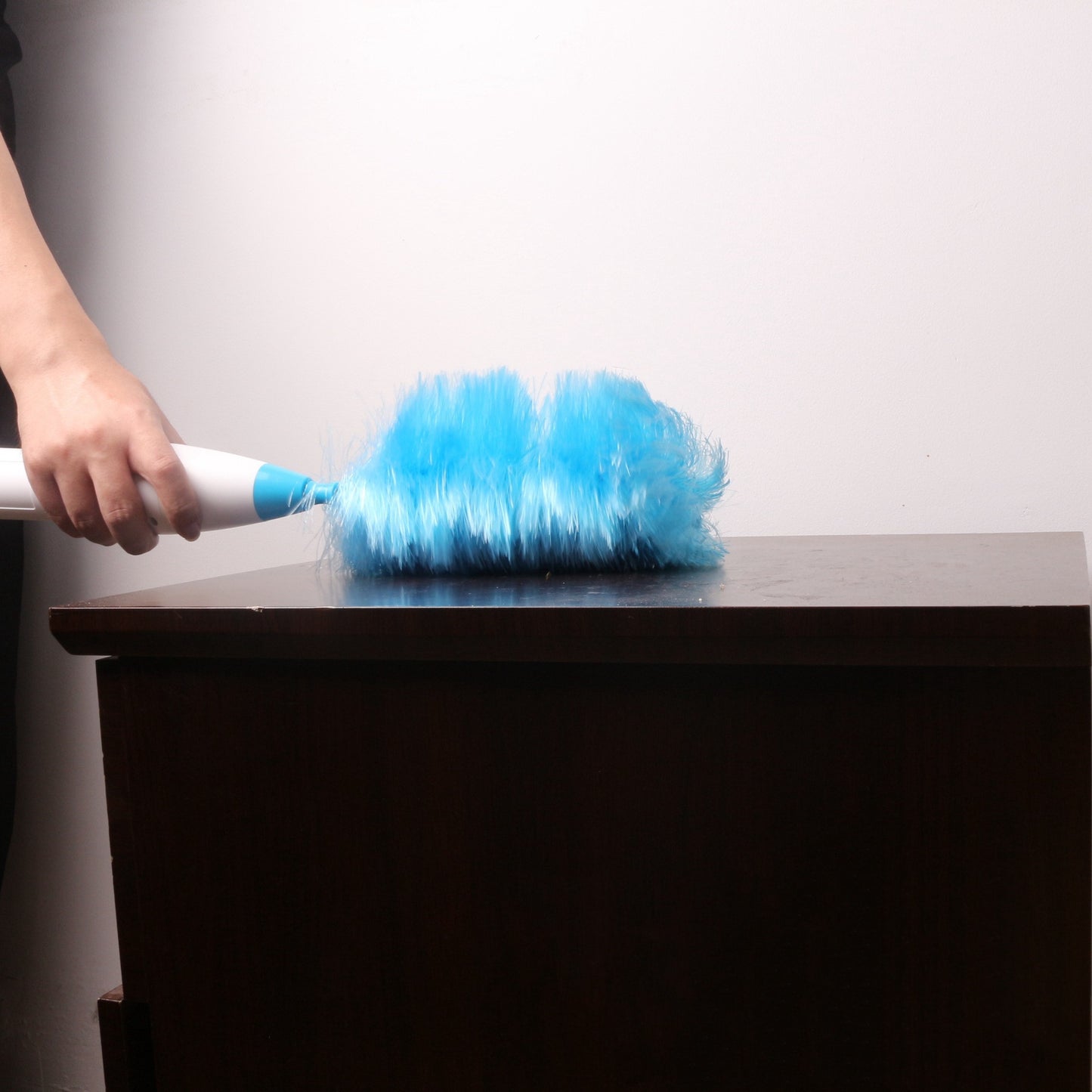 Adjustable Electric Feather Duster Dirt Dust Brush