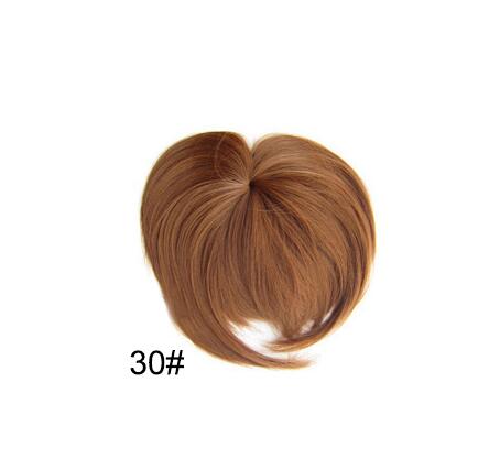 High Temperature Silk Chemical Fiber Wig Top Heart Bangs