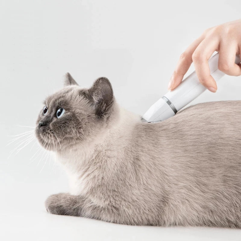 4 in 1 Pet Hair Clipper with 4 Blades Grooming Machine Trimmer & Nail Grinder Prefessional Haircut For Dogs Cats Drop Shipping