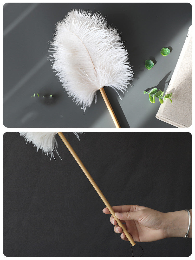 Duster Household Artifact Decoration Handicraft Chicken Feather Duster