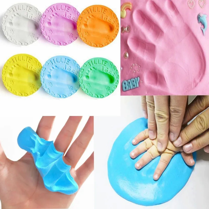 DIY Baby Handprint Slime