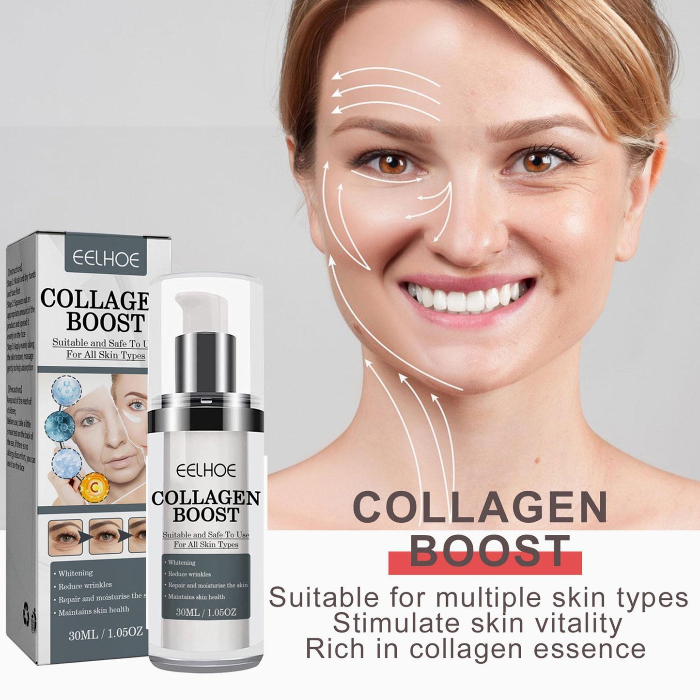 Collagen Anti Wrinkle Cream Tightens Skin