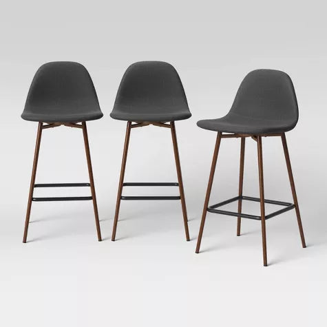 3pk Copley Upholstered Counter Height Barstool - Project 62