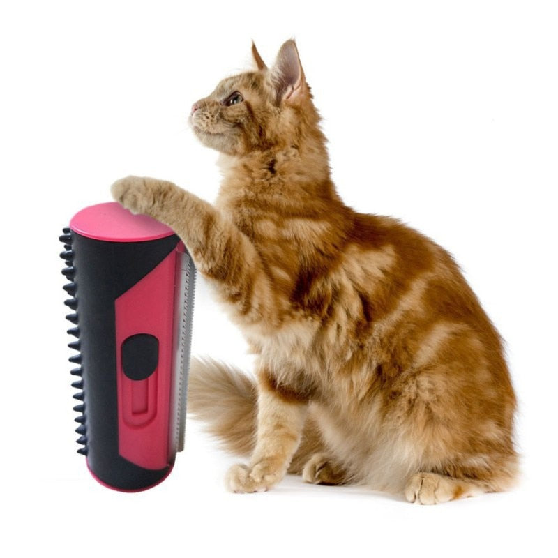 Pet Dog Hair Comb Lint Roller Puppy Cleaning Brush Cats Hair Sofa Carpet Cleaner Brushes Pet Rolling Comb