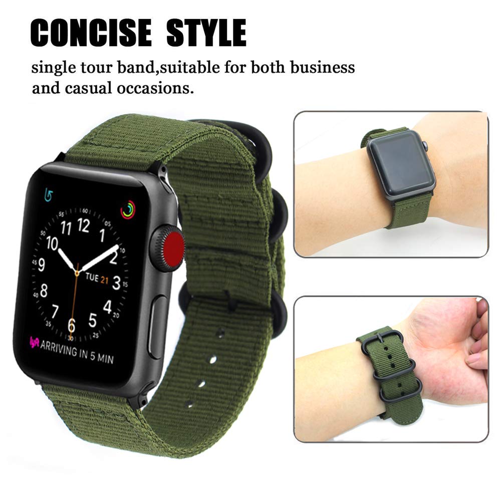 strap For Apple watch 5 band 44mm 40mm iWatch band 42mm 38mm Sports Nylon bracelet for Apple watch band 5 4 3 2 accessories