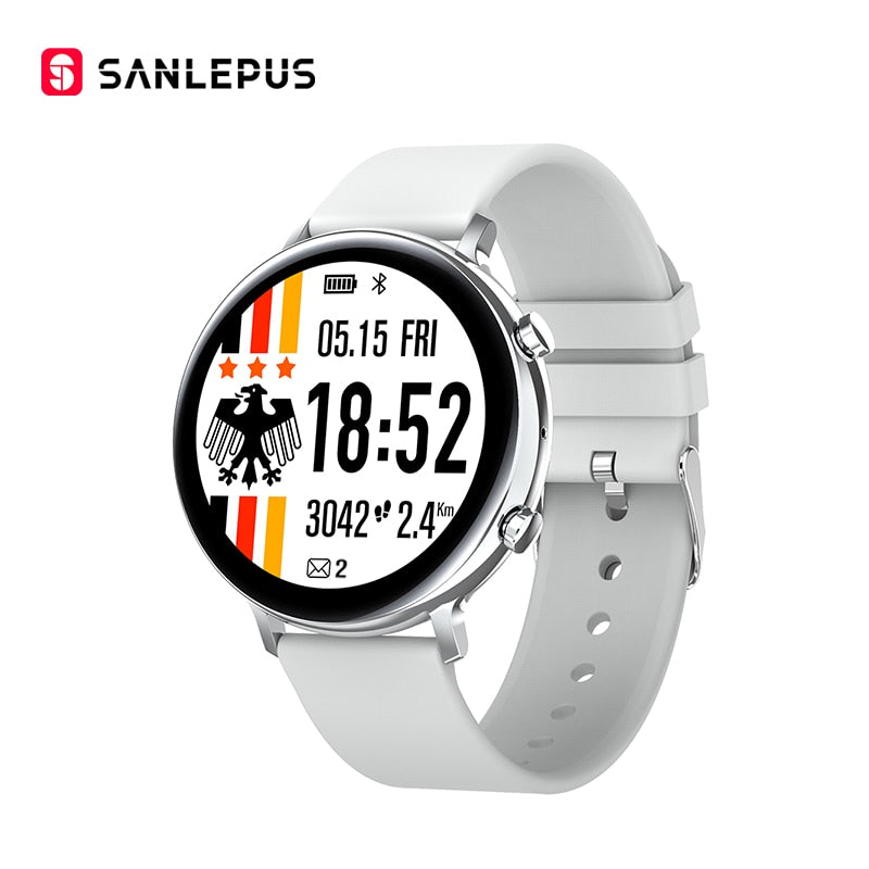 SANLEPUS ECG Smart Watch Dial Call 2022 NEW Men Women Waterproof Smartwatch Heart Rate Monitor For Android Apple Samsung