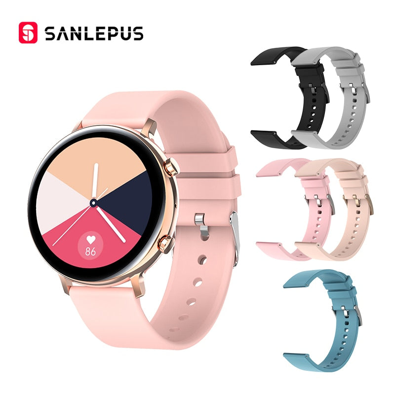 SANLEPUS ECG Smart Watch Dial Call 2022 NEW Men Women Waterproof Smartwatch Heart Rate Monitor For Android Apple Samsung