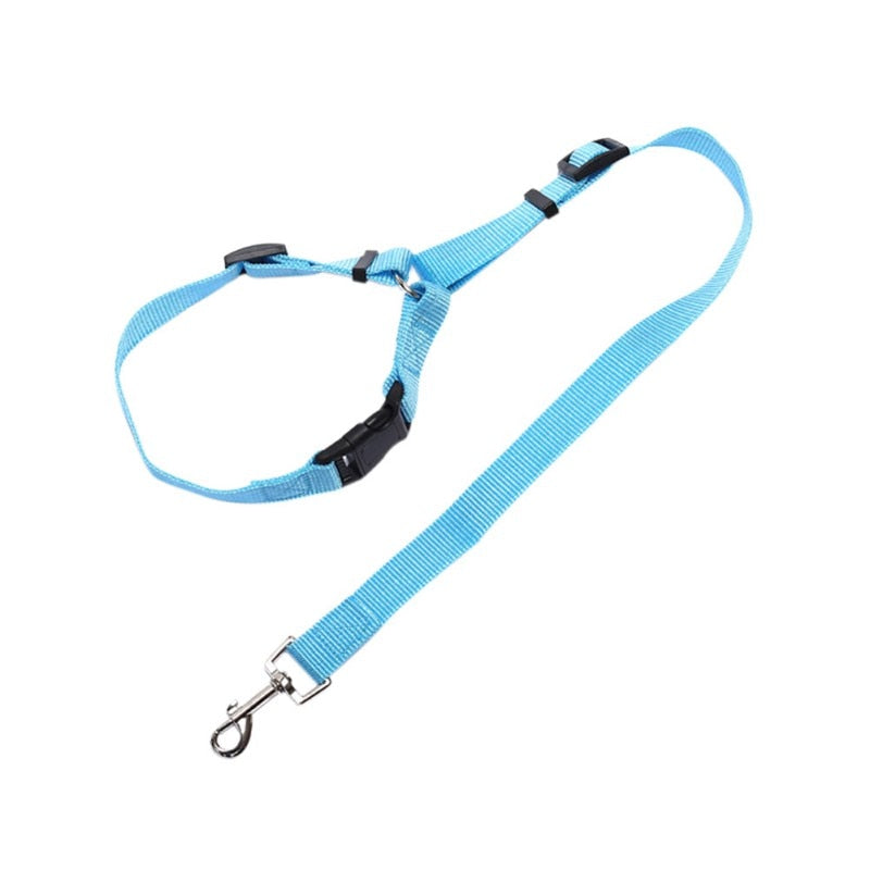 Pet Car Seat Belt Dog Seat Belt Dog Leash Traction Belts Cushioning Elastic Safety Rope Outdoor Traction Rope Dog Products