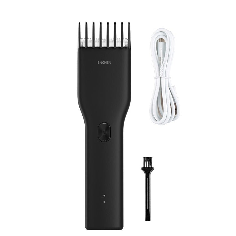 ENCHEN Boost USB Electric Hair Clippers Trimmers For Men Adults Kids Cordless Rechargeable Hair Cutter Machine Professional