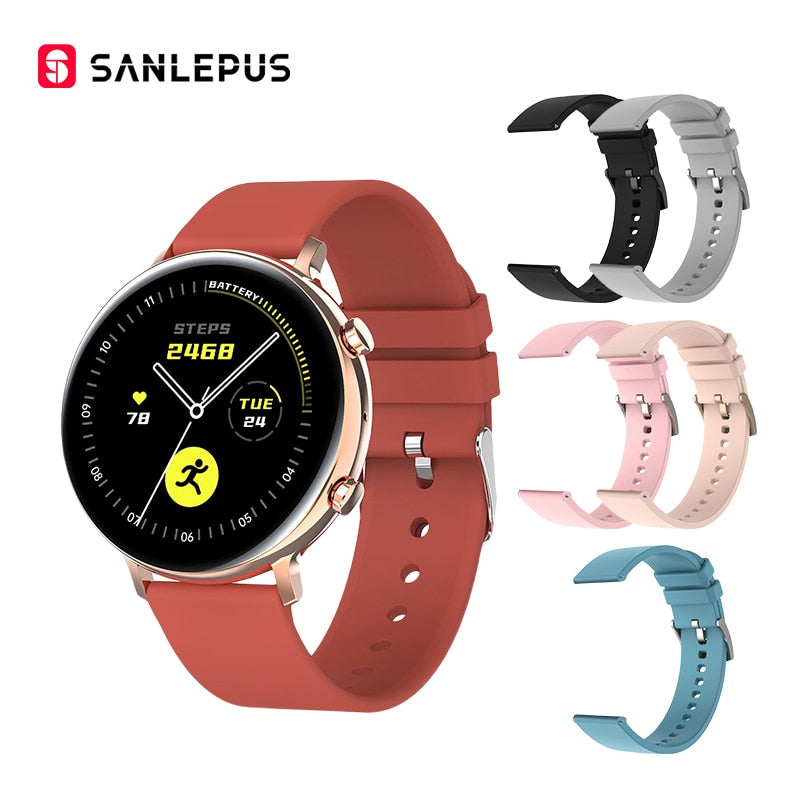 SANLEPUS ECG Smart Watch Dial Call 2022 NEW Men Women Waterproof Smartwatch Heart Rate Monitor For Android Apple Samsung