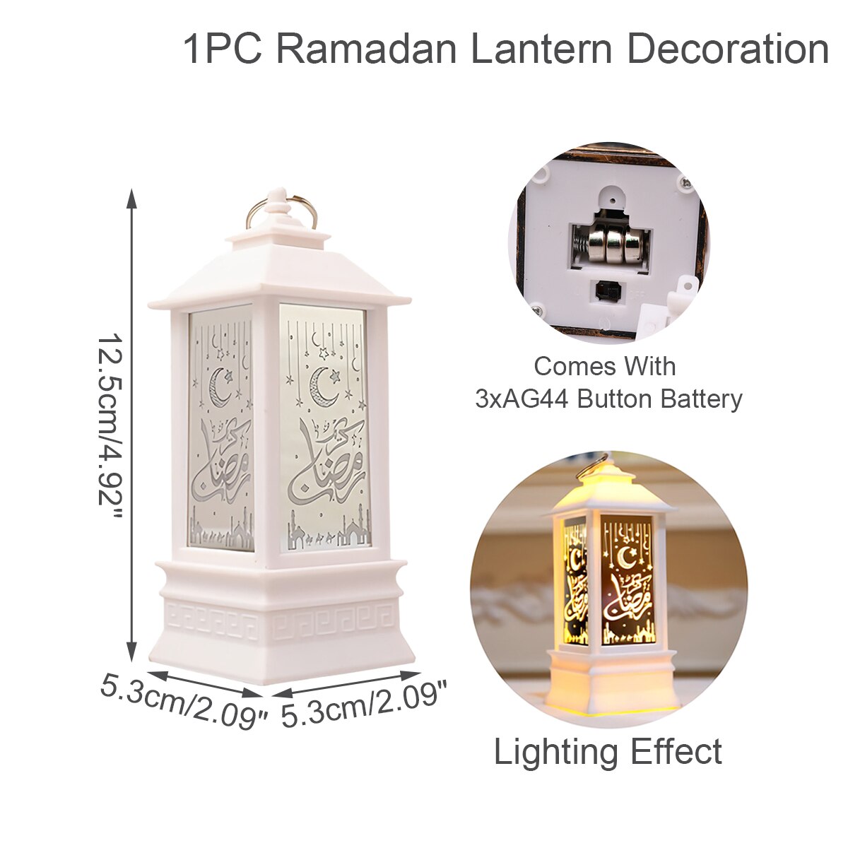 Eid Mubarak Ramadan Palace Wooden Ornament Decoration For Home Islamic Ramadan And Eid Decorations Al Adha EID Muslim Decor