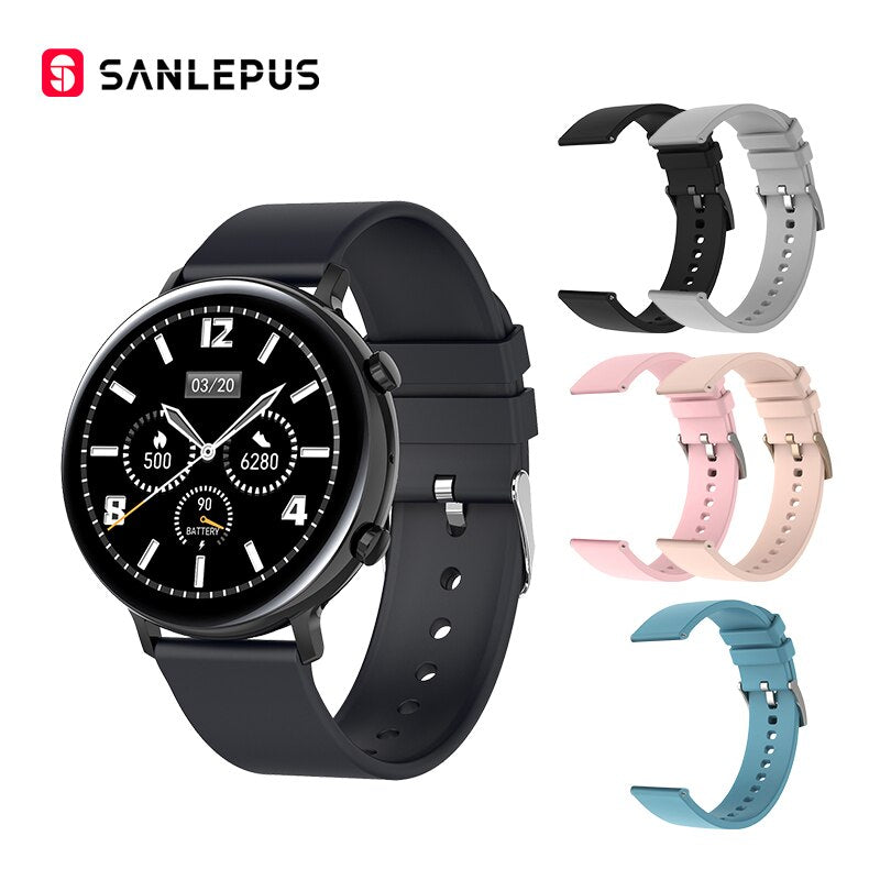 SANLEPUS ECG Smart Watch Dial Call 2022 NEW Men Women Waterproof Smartwatch Heart Rate Monitor For Android Apple Samsung