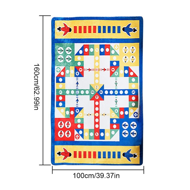 1PC Carpet Game Mat Kids Hop Count Fun Educational Durable Woven Anti Slip Floor Carpet Kid’s Floor Play Mat For Bedroom Nursery