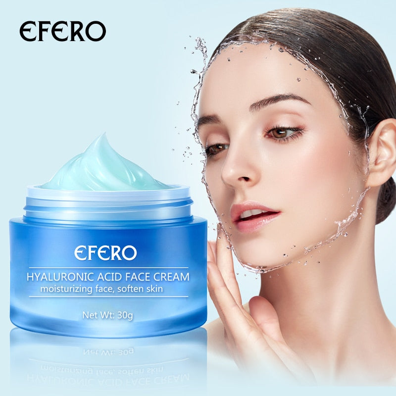 EFERO Hyaluronic Acid Essence Serum Lifting Day Cream Face Cream Moisturizing Anti Aging Wrinkle Whitening Bright Face Cream