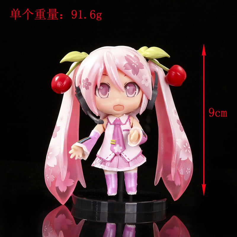 20cm New Lovable Hatsune Miku Doll Home Decoration Ornaments Creative Birthday Gifts for Friends Christmas Gifts