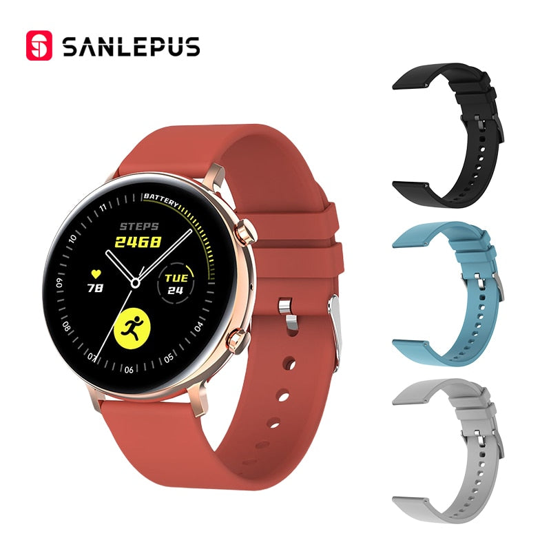 SANLEPUS ECG Smart Watch Dial Call 2022 NEW Men Women Waterproof Smartwatch Heart Rate Monitor For Android Apple Samsung