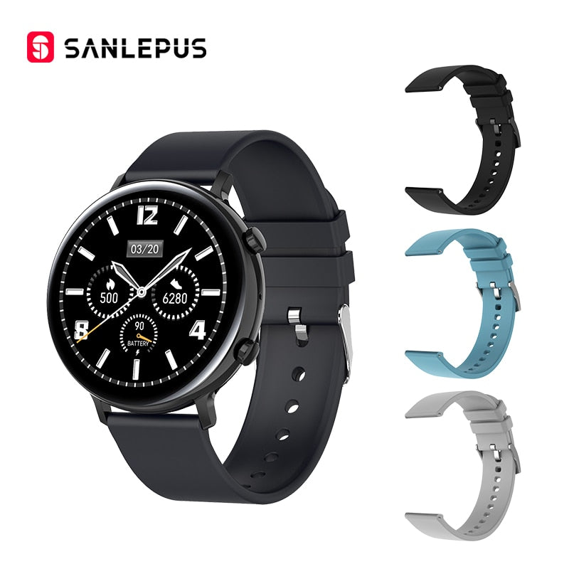 SANLEPUS ECG Smart Watch Dial Call 2022 NEW Men Women Waterproof Smartwatch Heart Rate Monitor For Android Apple Samsung