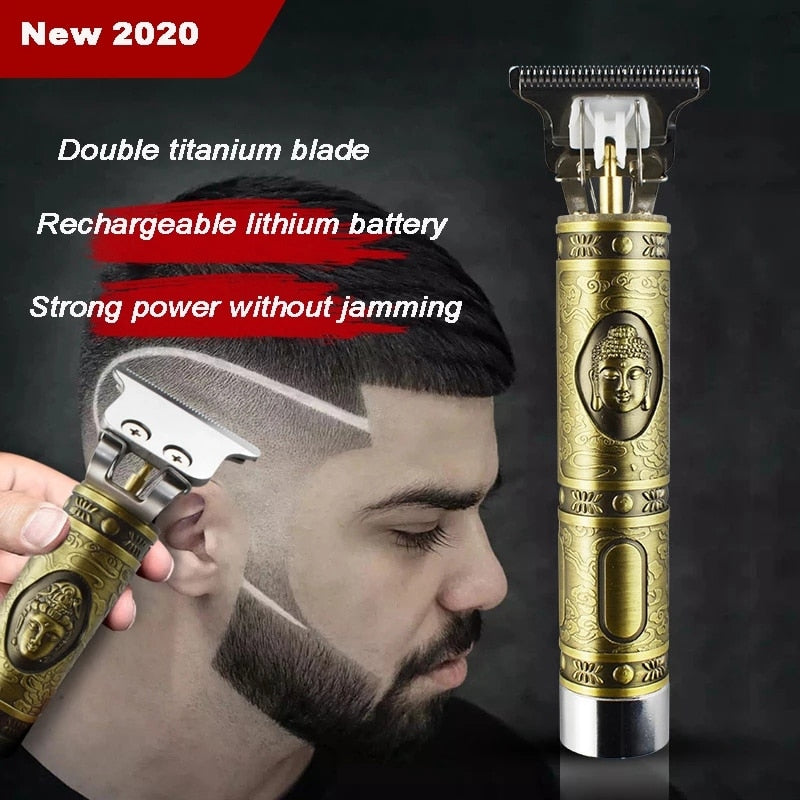 T-Shaped Hair Clipper Blade with Stand T9 Blade Trimmer Replacement Head Replacement Clipper Head