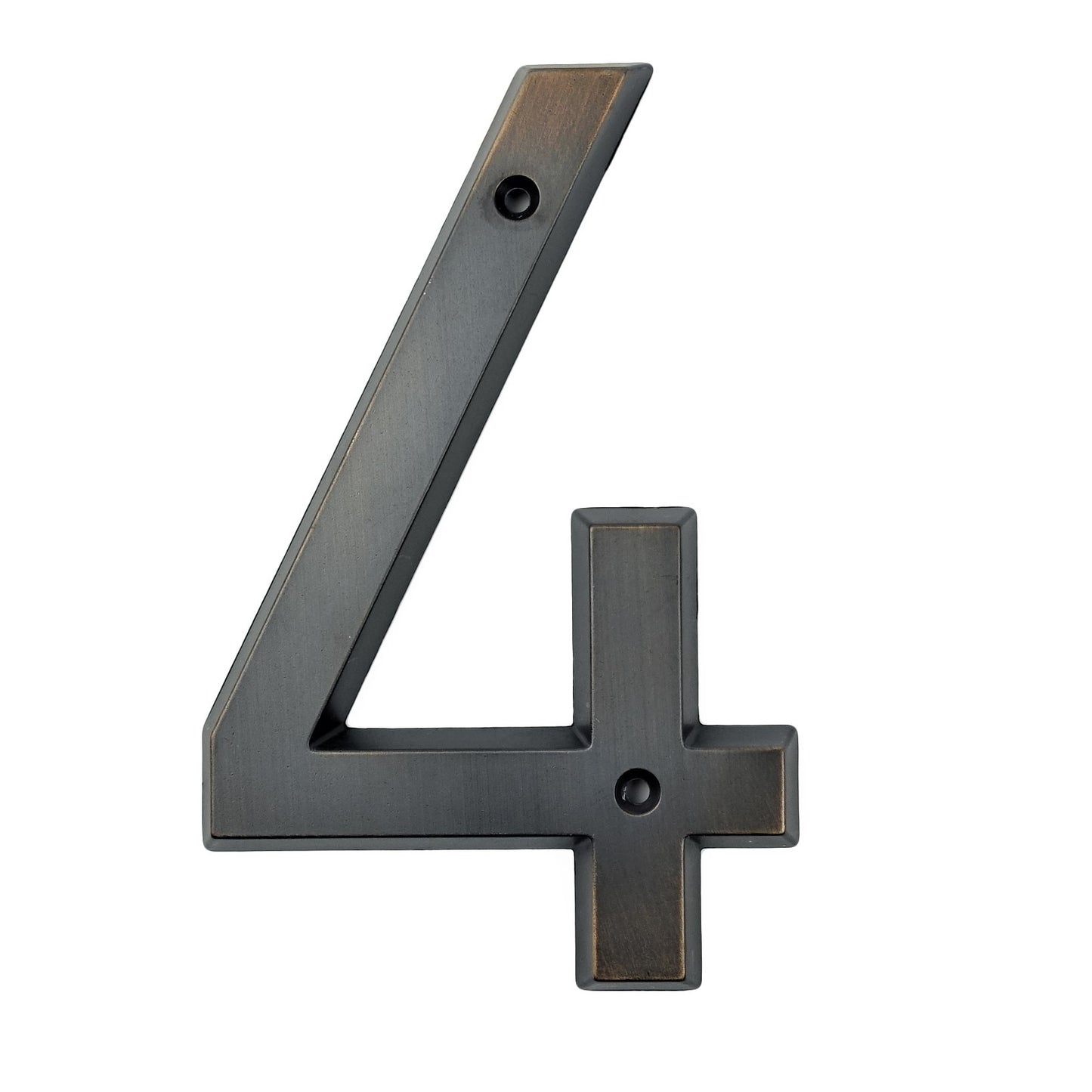 Aged Bronze 152mm Very Big House Number Door Address Number Zinc Alloy Screw Mounted Outdoor Address Sign #0-9