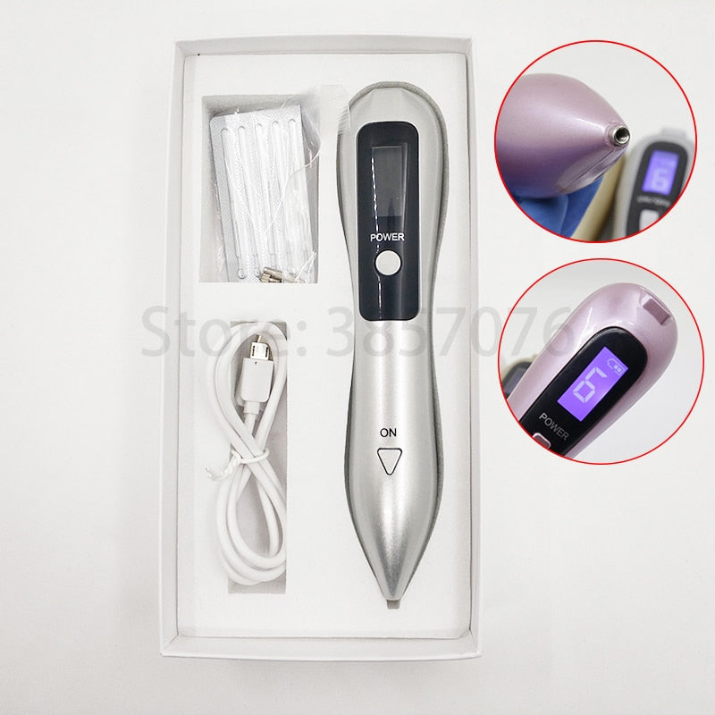 6 level Spot Remover Laser Plasma Pen Skin Care Mole Removal Dark  Skin Wart Tattoo Removal Tool Laser Plasma Beauty Care gun