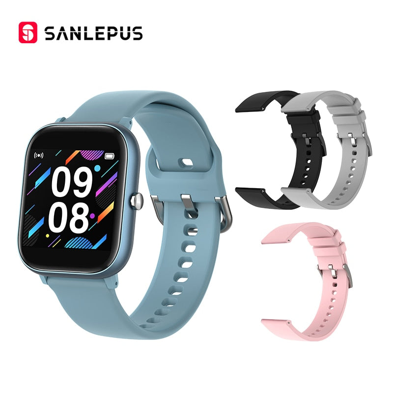 2022 SANLEPUS Smart Watch Sport Heart Rate Monitor Waterproof Fitness Bracelet Men Women Smartwatch For Android iOS Apple Xiaomi