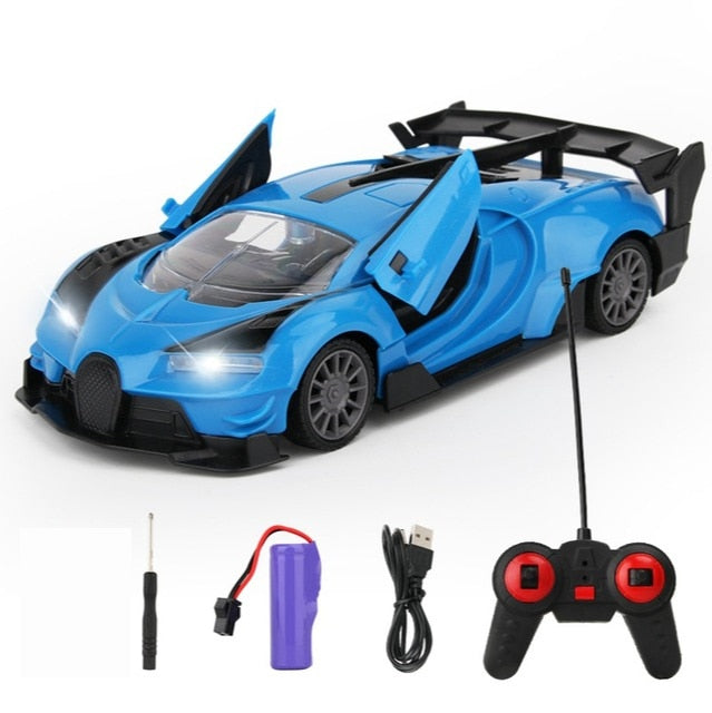 Remote Control Car Model Car Children's Toys For Boys Kids Birthday Gifts  Robots Sports Vehicle  Charging Can Open the Door