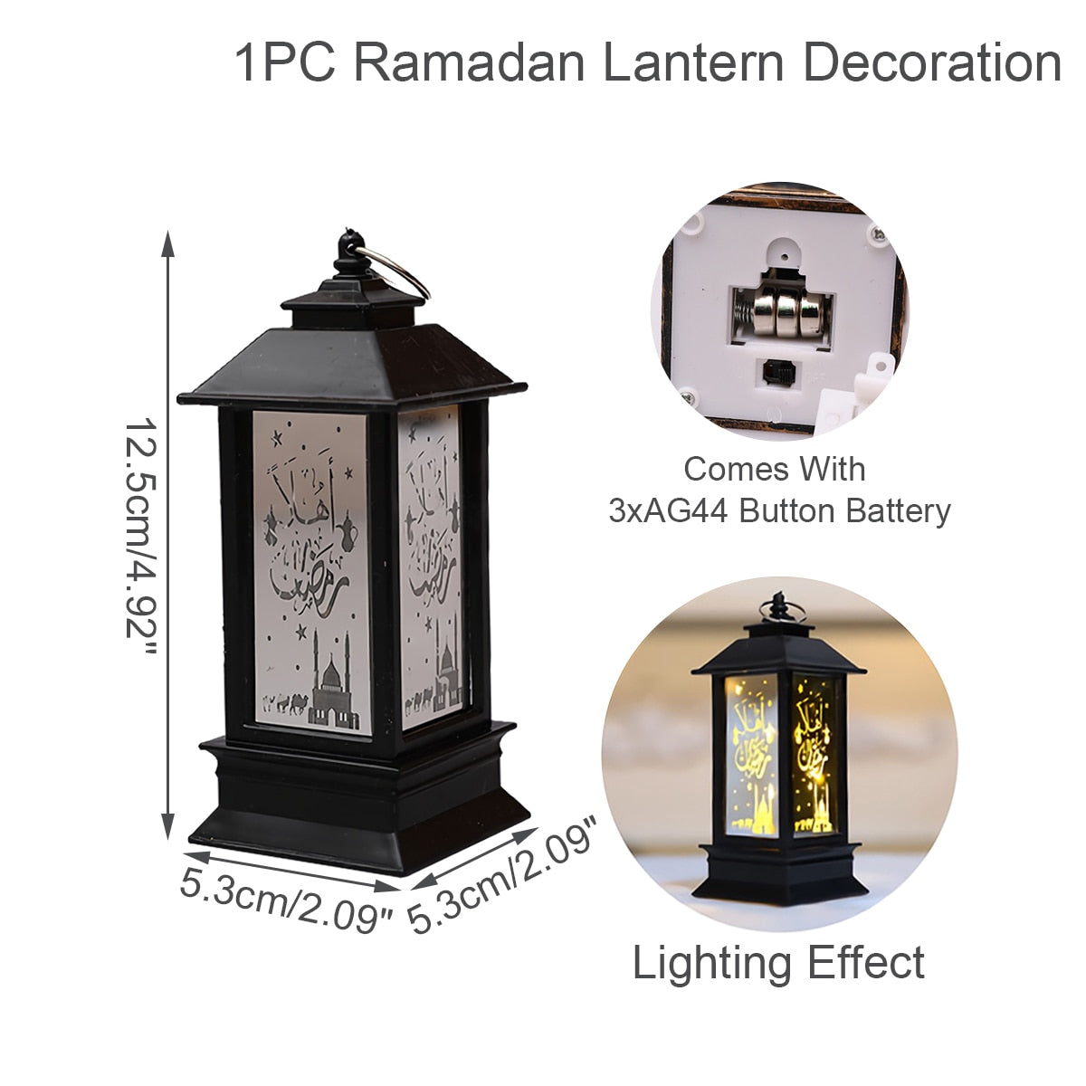 Eid Mubarak Ramadan Palace Wooden Ornament Decoration For Home Islamic Ramadan And Eid Decorations Al Adha EID Muslim Decor