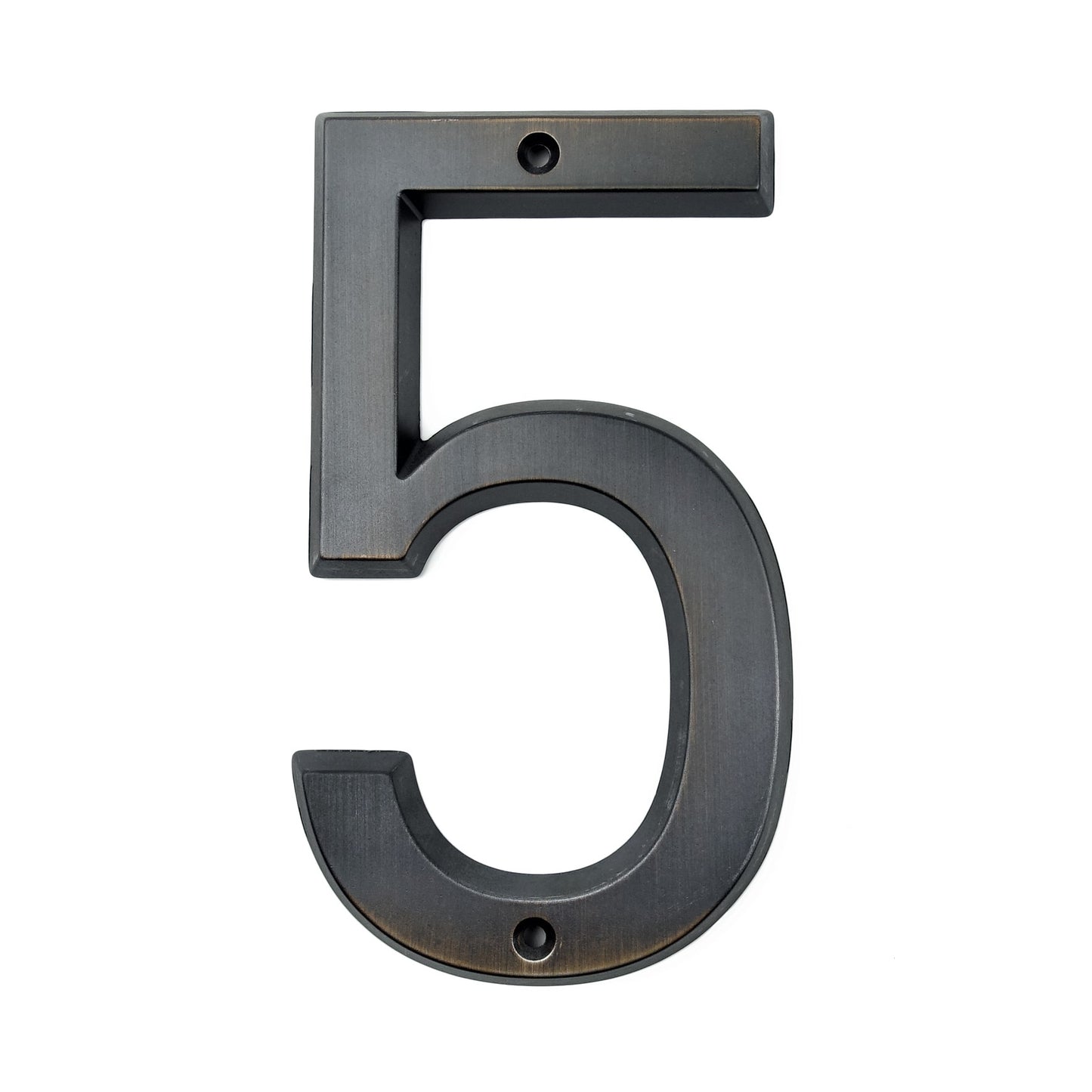 Aged Bronze 152mm Very Big House Number Door Address Number Zinc Alloy Screw Mounted Outdoor Address Sign #0-9