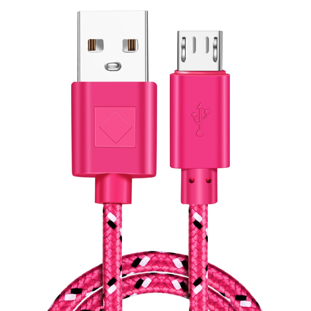 Data Cable Micro USB Cable For Xiaomi Huawei Samsung HTC LG Redmi Android Charger Charging Cable For Mobile Phone Accessories