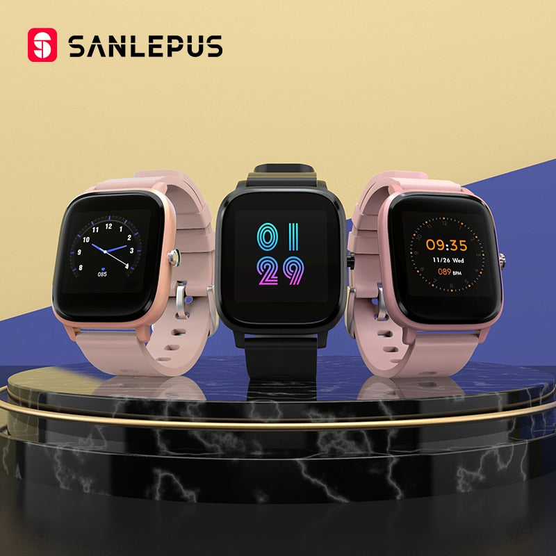 2022 SANLEPUS Smart Watch Sport Heart Rate Monitor Waterproof Fitness Bracelet Men Women Smartwatch For Android iOS Apple Xiaomi