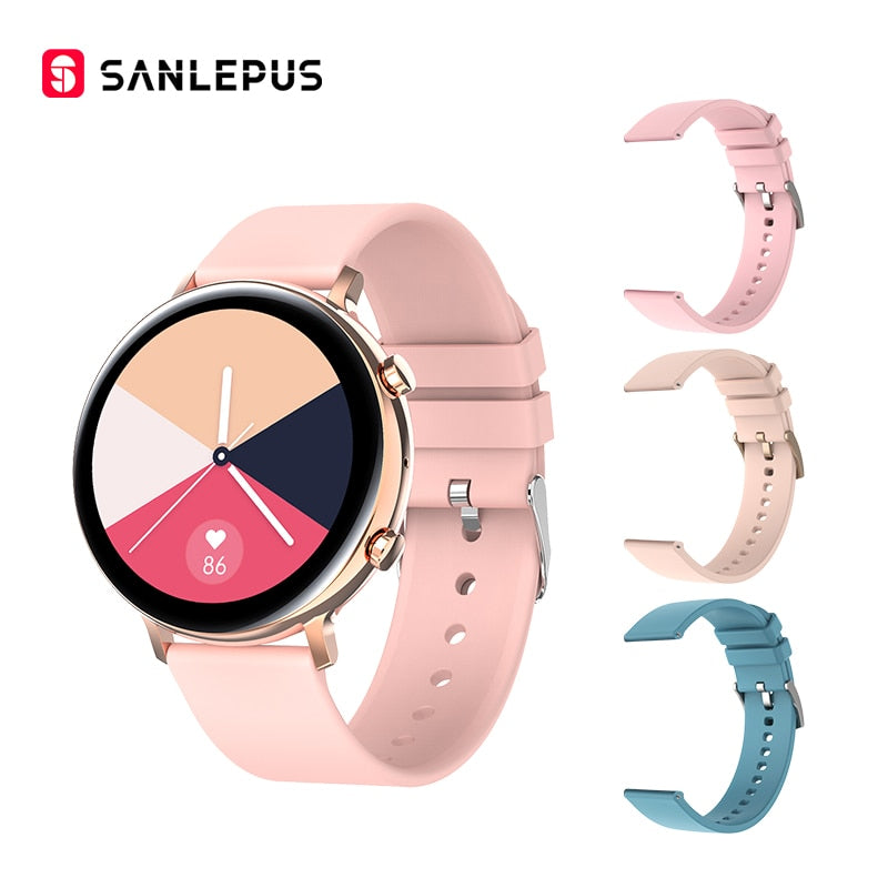 SANLEPUS ECG Smart Watch Dial Call 2022 NEW Men Women Waterproof Smartwatch Heart Rate Monitor For Android Apple Samsung