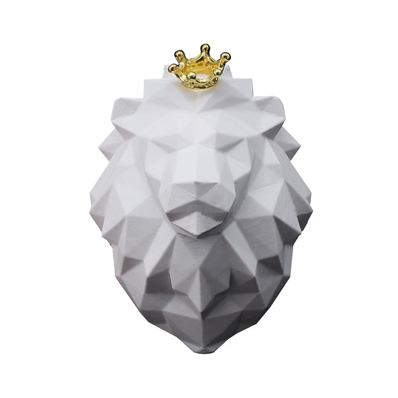 Creative Lion Head Shape Car Perfume Fragrance Cool Car Air Freshener Smell Car Diffuser Vent Clip Scent Refill For Car