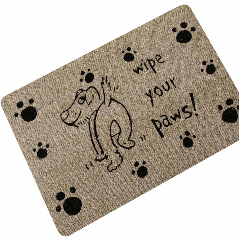 Zeegle Carpet Cat Doormat Outdoor Rugs Rubber Floor Mat Non-slip Kitchen Rug Entrance Mats Absorbent Bathroom Carpet Foot Mat