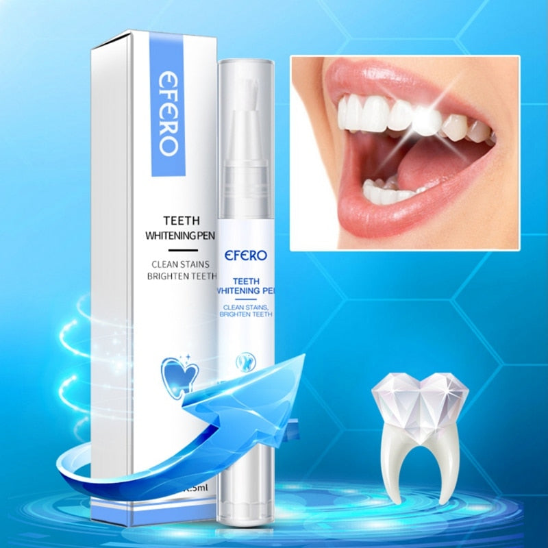 US Free Shipping 5ml Teeth Whitening Pen Remove Plaque Stains Dental Tools Cleaning Serum Oral Hygiene Tooth Care Wholesale