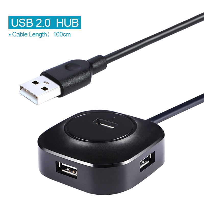 USB 3.0 HUB 2.0 Multi USB Splitter For PC Multiple USB 4 Port Expander High Speed 3 Hab Mini Micro USB3.0 Hub Card Reader