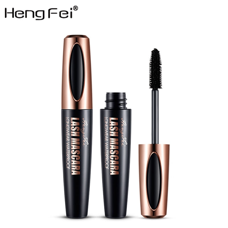 waterproof mascara for eyelashes long lasting 4d silk fiber eyelash mascara Makeup eye mascara black extension Curling extension