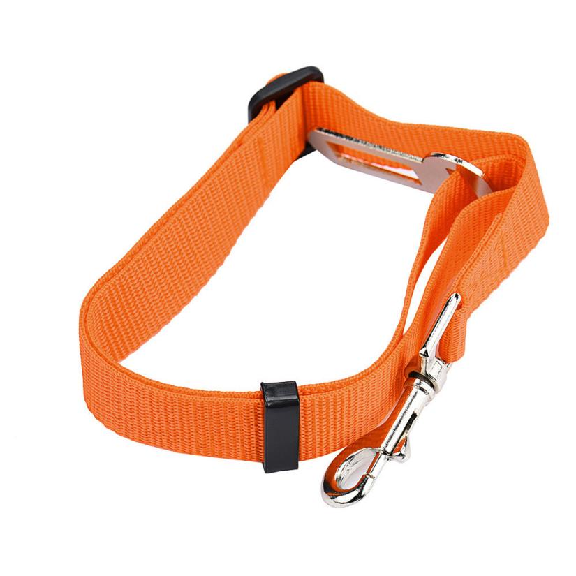 Pet Dog Cat Car Seat Belt Dog Accessories Adjustable Harness Lead Leash Small Medium Travel Clip Puppy Collar Leash Pet Supplies