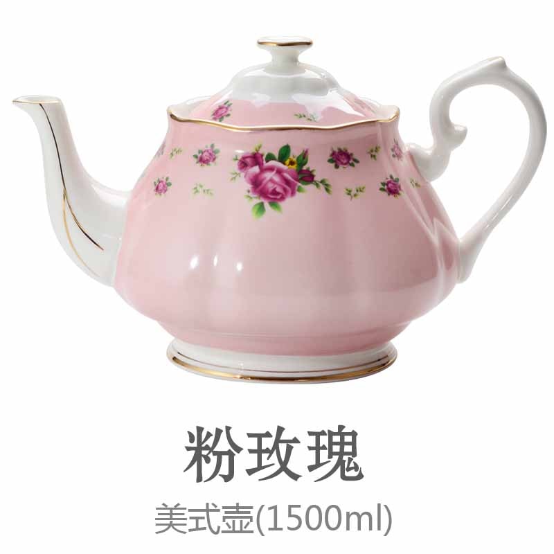 Continental Coffee Maker Bone China English Afternoon Tea Tea Set Household Large Capacity Filter Ceramics